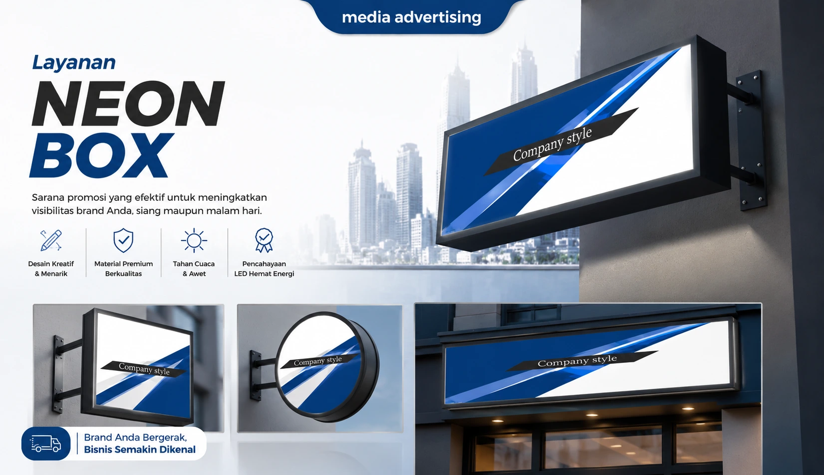 Jasa Neon Box Surabaya